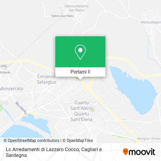 Mappa Lc Arredamenti di Lazzaro Cocco