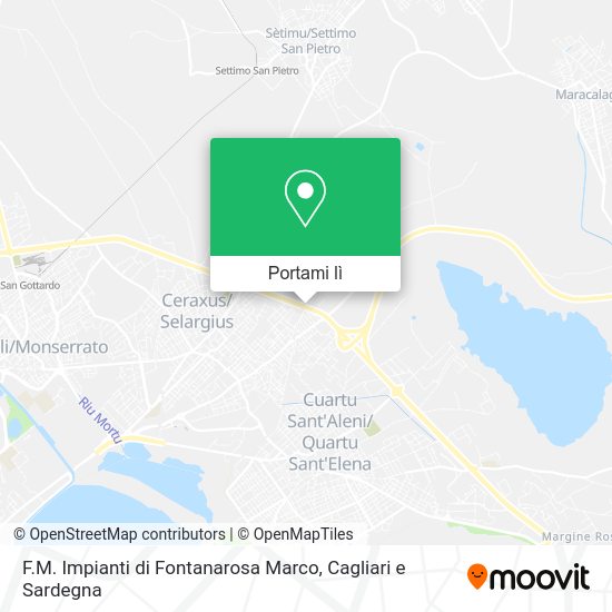 Mappa F.M. Impianti di Fontanarosa Marco