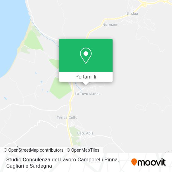 Mappa Studio Consulenza del Lavoro Camporelli Pinna