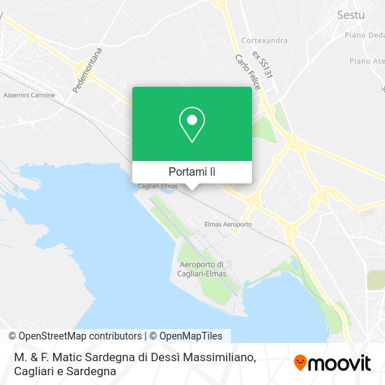 Mappa M. & F. Matic Sardegna di Dessì Massimiliano