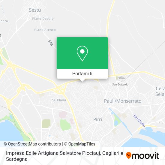 Mappa Impresa Edile Artigiana Salvatore Picciauj