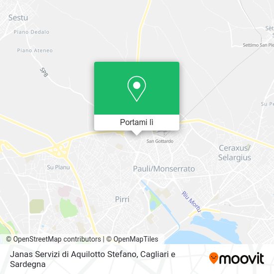 Mappa Janas Servizi di Aquilotto Stefano