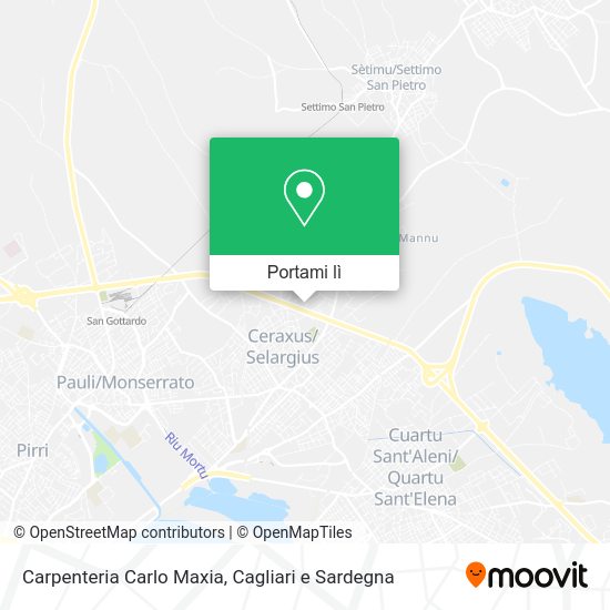 Mappa Carpenteria Carlo Maxia