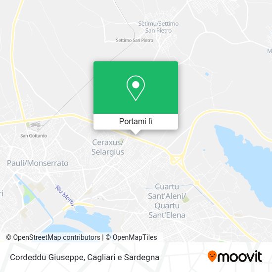 Mappa Cordeddu Giuseppe