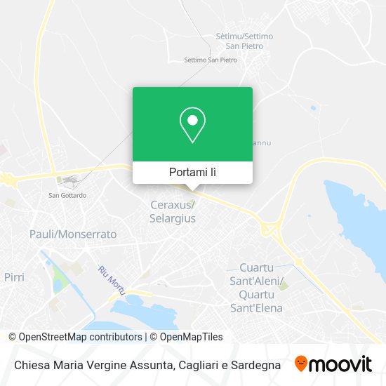 Mappa Chiesa Maria Vergine Assunta
