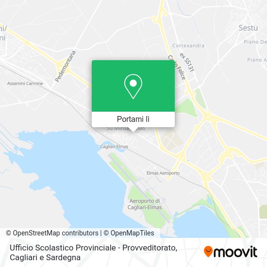 Mappa Ufficio Scolastico Provinciale - Provveditorato