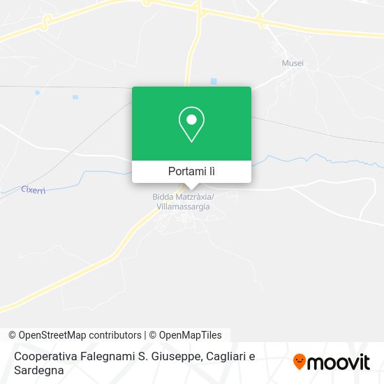 Mappa Cooperativa Falegnami S. Giuseppe