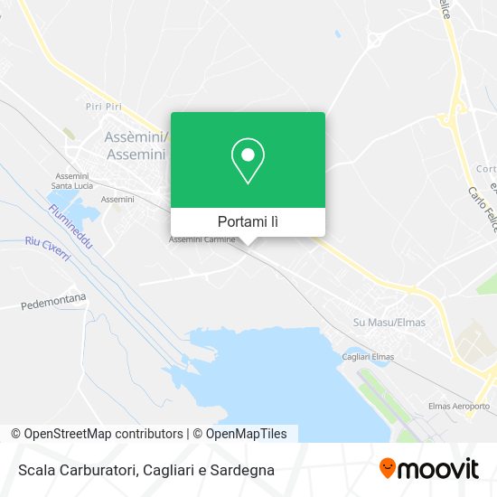 Mappa Scala Carburatori