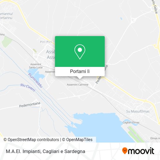 Mappa M.A.El. Impianti