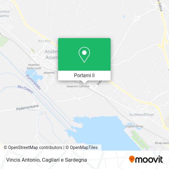 Mappa Vincis Antonio