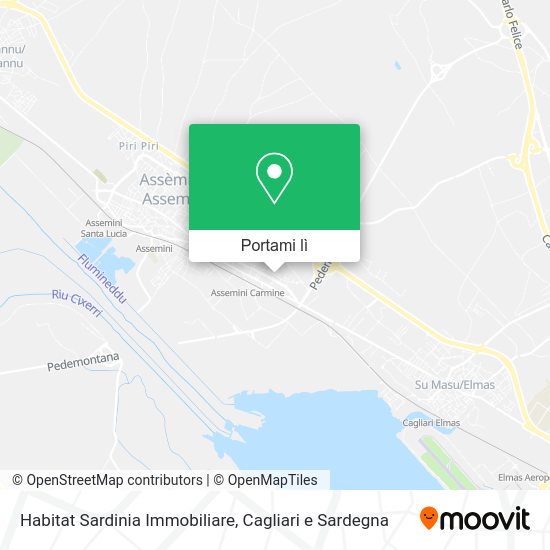 Mappa Habitat Sardinia Immobiliare