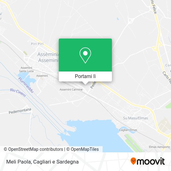 Mappa Meli Paola