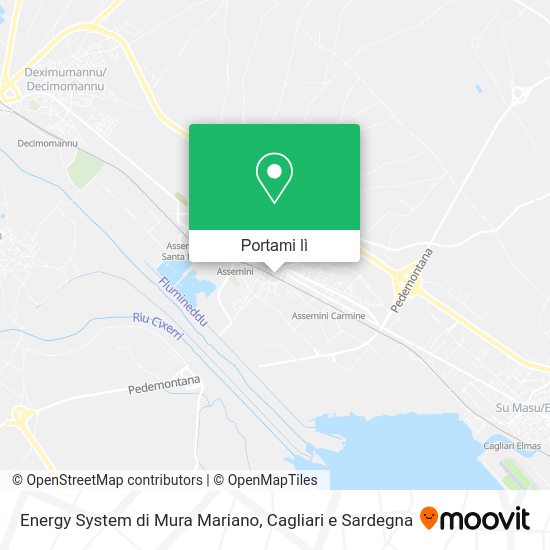 Mappa Energy System di Mura Mariano