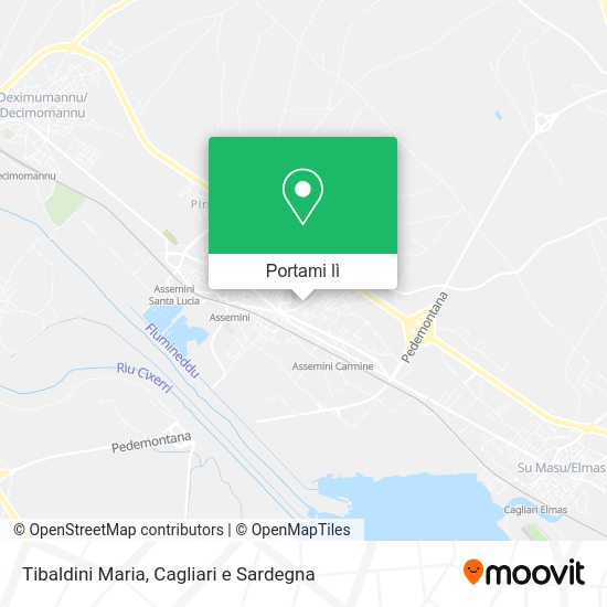 Mappa Tibaldini Maria