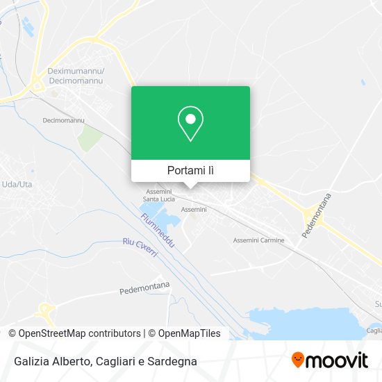 Mappa Galizia Alberto