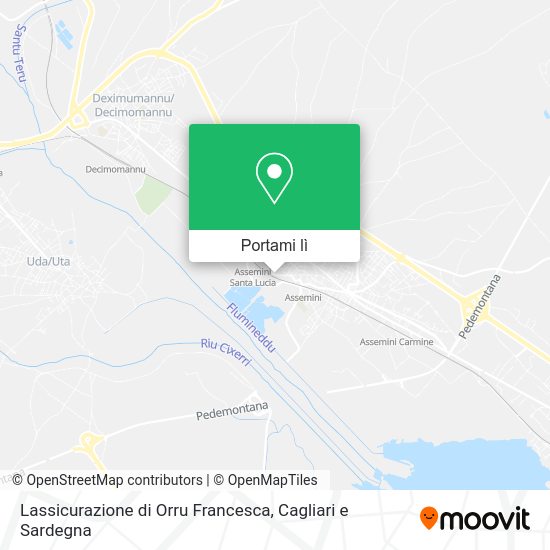 Mappa Lassicurazione di Orru Francesca