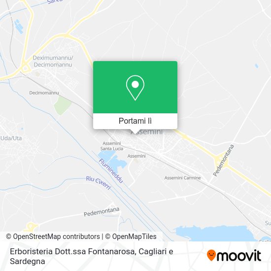 Mappa Erboristeria Dott.ssa Fontanarosa