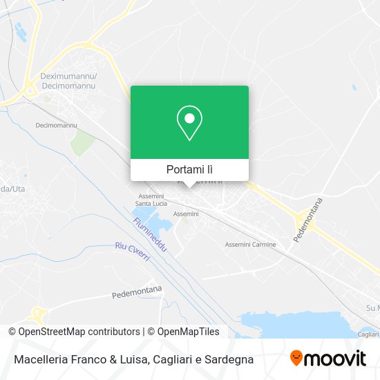 Mappa Macelleria Franco & Luisa