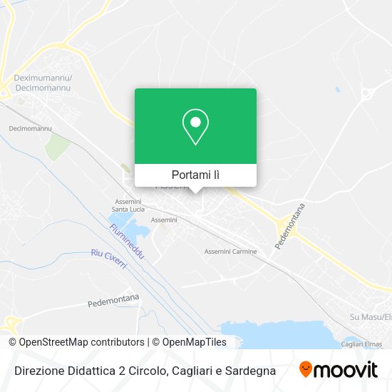 Mappa Direzione Didattica 2 Circolo
