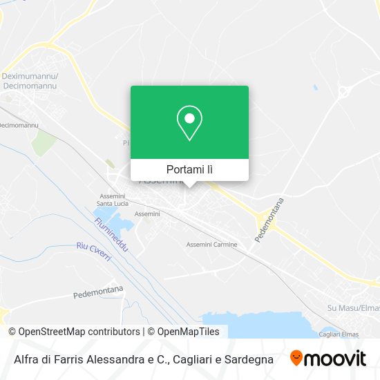 Mappa Alfra di Farris Alessandra e C.