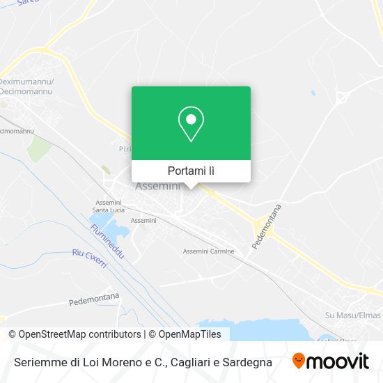 Mappa Seriemme di Loi Moreno e C.