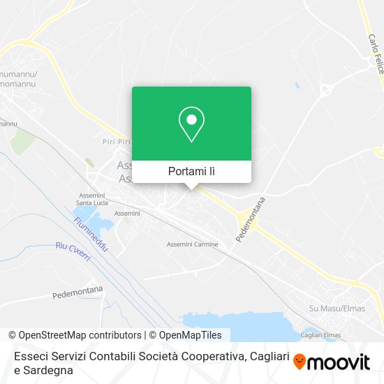 Mappa Esseci Servizi Contabili Società Cooperativa