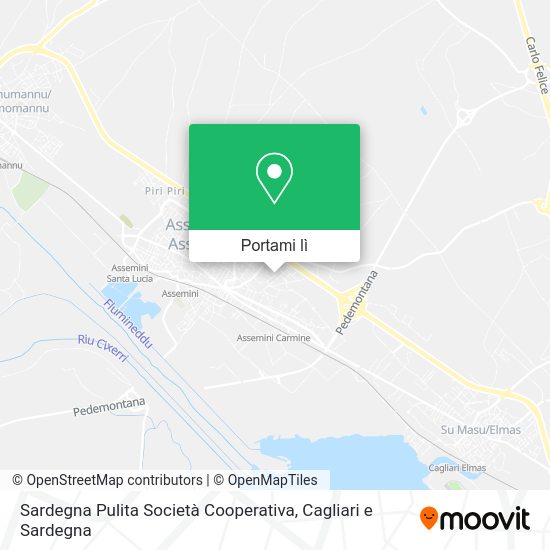 Mappa Sardegna Pulita Società Cooperativa