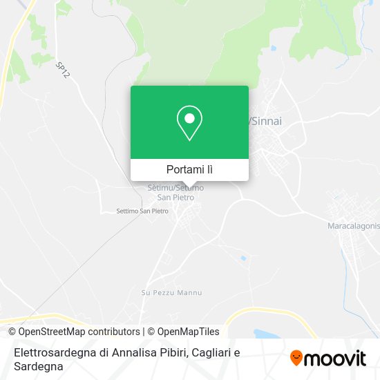 Mappa Elettrosardegna di Annalisa Pibiri