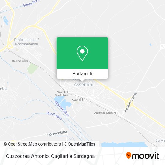 Mappa Cuzzocrea Antonio
