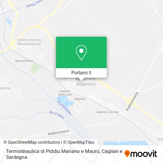 Mappa Termoidraulica di Piddiu Mariano e Mauro