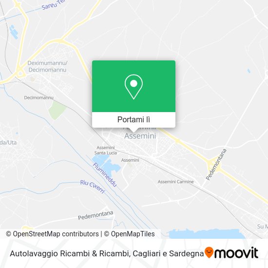 Mappa Autolavaggio Ricambi & Ricambi