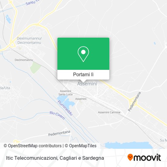 Mappa Itic Telecomunicazioni