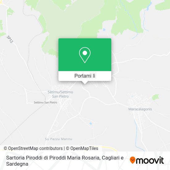 Mappa Sartoria Piroddi di Piroddi Maria Rosaria