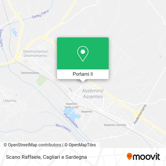 Mappa Scano Raffaele