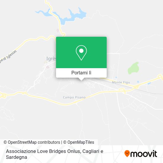Mappa Associazione Love Bridges Onlus