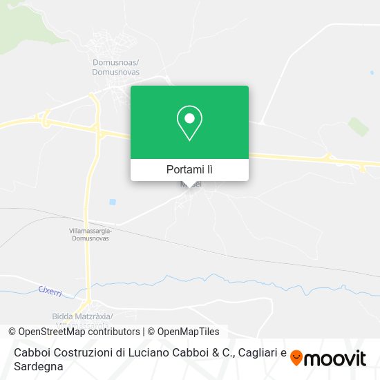 Mappa Cabboi Costruzioni di Luciano Cabboi & C.