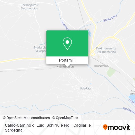Mappa Caldo-Camino di Luigi Schirru e Figli