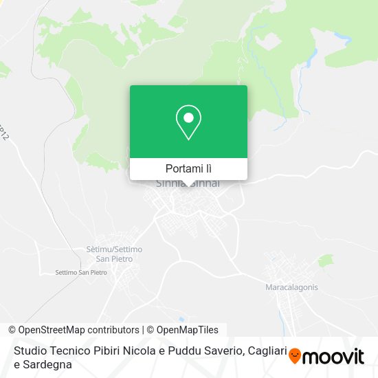 Mappa Studio Tecnico Pibiri Nicola e Puddu Saverio