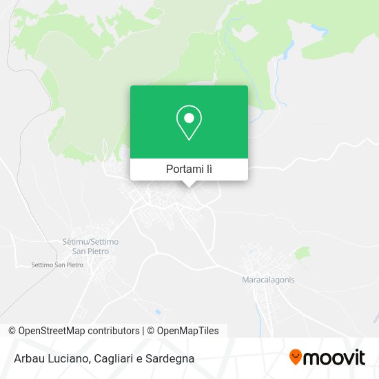 Mappa Arbau Luciano