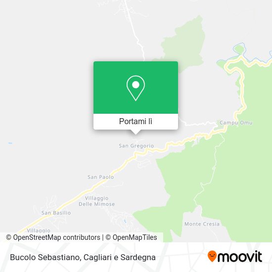 Mappa Bucolo Sebastiano