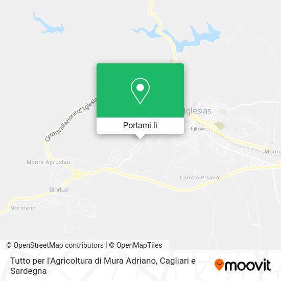 Mappa Tutto per l'Agricoltura di Mura Adriano