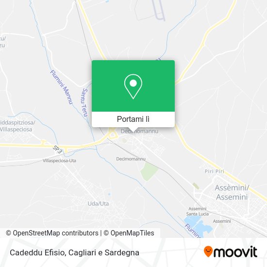 Mappa Cadeddu Efisio