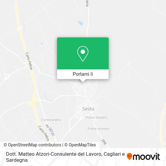 Mappa Dott. Matteo Atzori-Consulente del Lavoro