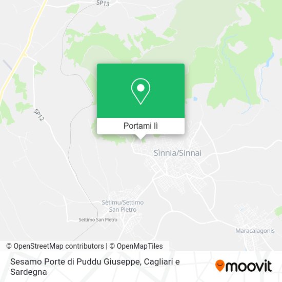 Mappa Sesamo Porte di Puddu Giuseppe