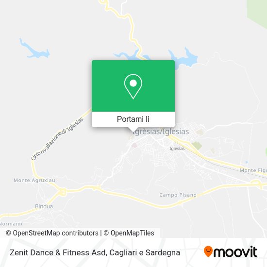 Mappa Zenit Dance & Fitness Asd