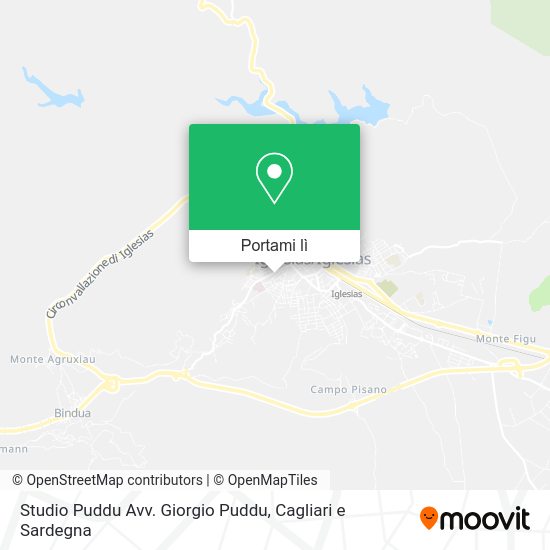 Mappa Studio Puddu Avv. Giorgio Puddu