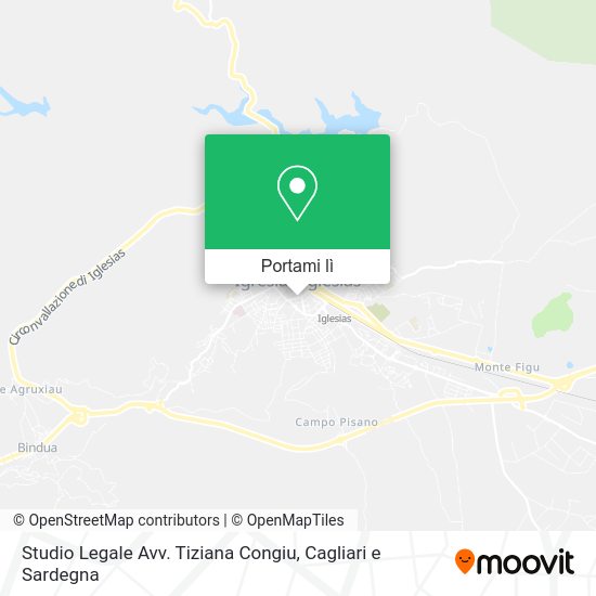 Mappa Studio Legale Avv. Tiziana Congiu