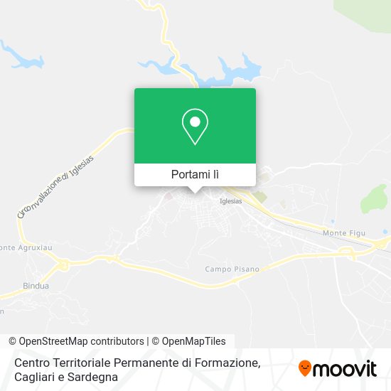 Mappa Centro Territoriale Permanente di Formazione
