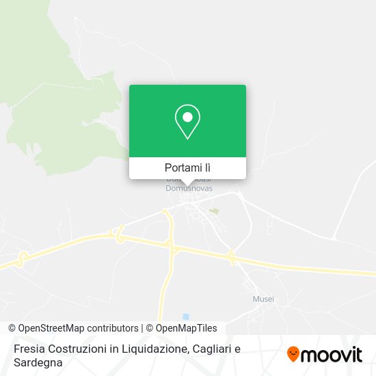 Mappa Fresia Costruzioni in Liquidazione