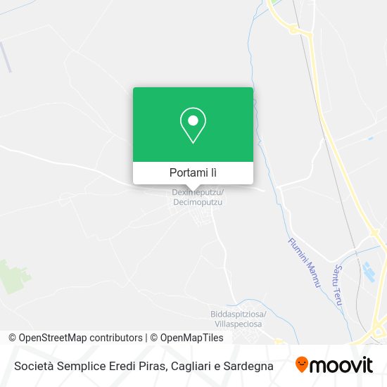 Mappa Società Semplice Eredi Piras